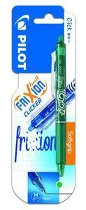 Boligrafo Pilot Frixion Clicker Verde Blister 1 ud