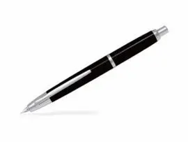 Pluma Retractil 1500 Decimo Negro Fino