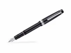 Pluma Justus 95 Bf Plumin Ajustable Negro-Rodio (1