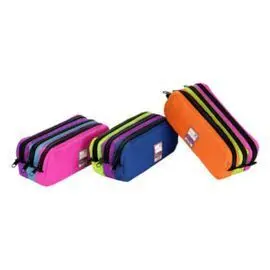 Portatodo Trizip Girl 3 Cremalleras 3 Colores Viquel
