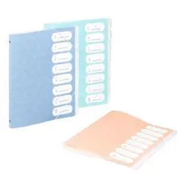 Carpeta A4 4 Anillas 25Mm Pp Art Deco Surtidas