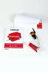 Bloc Enc A5 20H 290 Gr Canson Graduate Oleo Acri