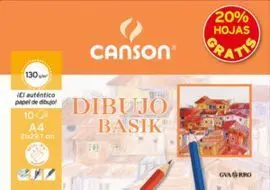 Minipack A4 10H Basik Liso 130 Grs 20 Hojas Grati