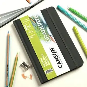 Cuaderno A5 52H 160Gr Canson Graduate Fino