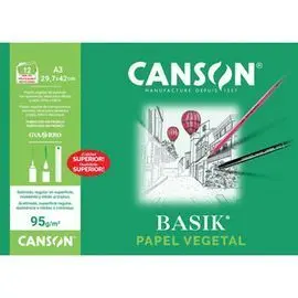 Minipack 12H A3 Papel Vegetal