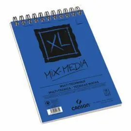 Album Espiral Micr A5 15H Canson Xl Mix Texturado