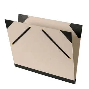 Carpeta Dibujo 37X52 (10) Canson Brut Gomas Gris