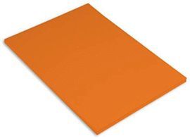 CARTULINA GUARRO IRIS A3 185G 50H MANDARINA