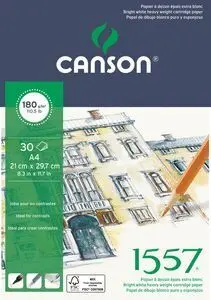 Bloc Encolado A4 30H Canson Ja 1557 Fino
