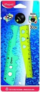 Regla Maped Plegable Croc Croc 15/30Cm Blister