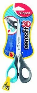 Tijeras Sensoft 16 cm Zurdos Try me