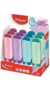 Marcadores Pastel con Glitter Fluo Pep´s Colores S