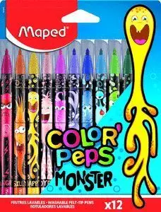Rotulador Maped Monster 12 Colores Surtidos