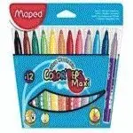 Caixa Rotuladors Maped Gruixuts 12 Colors