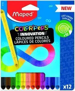 Lapiz Maped Colorpeps Infinity 12 Colores Surtidos