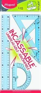 Juego Reglas Maped Irrompible 4 Pzas
