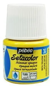 Pintura Setacolor Opaco 45 Ml Amarillo Rico Tornas