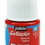 Pintura Setacolor Opaco 45 Ml Rojo