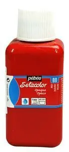 Pintura Setacolor Opaco 250 Ml Rojo