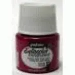 Pintura Setacolor Tejidos Claros 45 Ml Rojo Carden