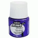 Pintura Setacolor Tejidos Claros 45 Ml Violeta Par