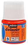 PINTURA SETACOLOR TEJIDOS CLAROS FLUO 45 ML NARANJ
