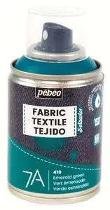 Pintura Textil 7A Spray 100Ml - Verde Esmeralda