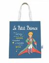 BOLSA DE TELA CON ASAS EL PRINCIPITO AZUL CON CAPA