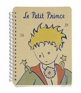 Cuaderno Anillas A5 el Principito con Capa Relieve