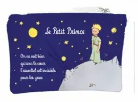 Estuche Neceser de Tela el Principito Azul Marino