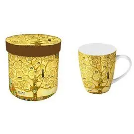Taza Arbol de la Vida en Caja de Regalo Klimt
