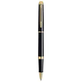 Roller Waterman Hemisphere Black With Golden Trim