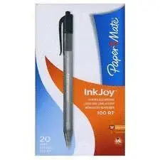 Boligrafo Paper Mate Inkjoy 100 Rt Negro