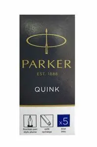 Cartucho Tinta Parker Azul Negro B/5