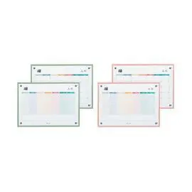 Planner Oxford Semanal y Mensual 2 Colores + Compl