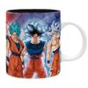 TAZA 320 ML DRAGON BALL SUPER TRANSFORMACIONES GOK