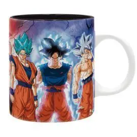 Taza 320 Ml Dragon Ball Super Transformaciones Gok