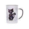 TAZA 360 ML GATO NEGRO KOOK