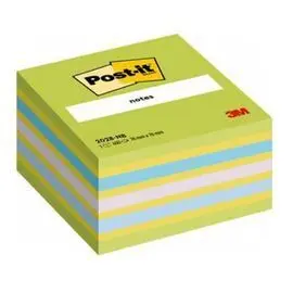 Cubo Notas Post-It Verde