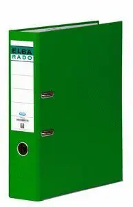 Archivador Elba Folio Ancho Verde