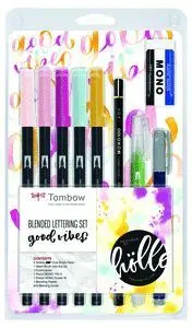 Set Tombow Blended Lettering Good Vibes