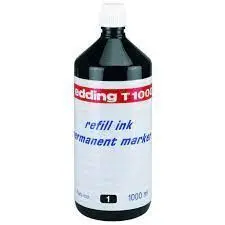 Tinta Edding T-1000 1 Litro Negro