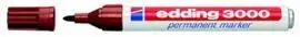 Rotulador Edding 3000 Marron