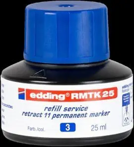 Tinta Recarga Edding Rmtk 25 Edding 11 Azul