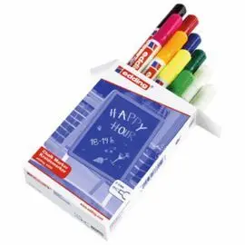 Marcador Edding 4095 Tiza Liquida Surtidas
