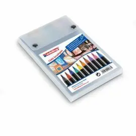 Rotulador Edding 1340 Punta Pincel 10 Colores