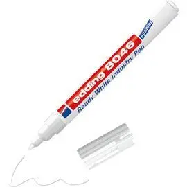 Marcador Edding Industrial Especial 8046 Blanco