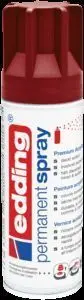Pintura Acrilica Spray Eddinga5200 Permanente Rojo