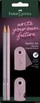 BLISTER 2 LAPICES SPARKLE PERLADO, GOMA Y AFILA SL