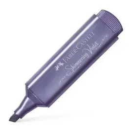 Marcador Faber Textliner 46 Metalico Violeta
